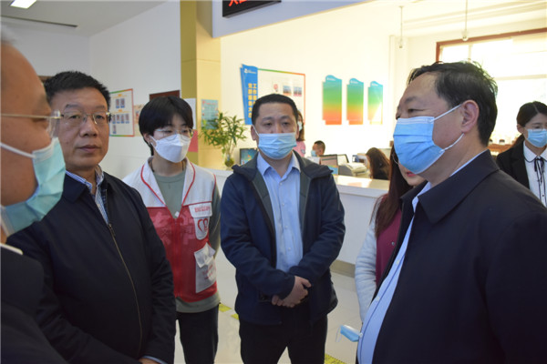 司法部、民政部來嶗山區(qū)調(diào)研社會救助工作