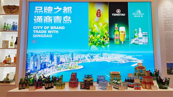 嶗山礦泉水、華東葡萄酒雙雙閃耀2024新加坡山東周！